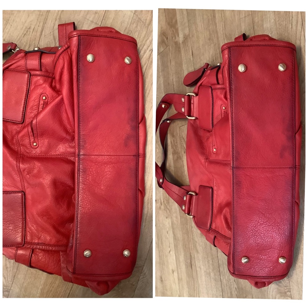 B. Makowsky Leather Hobo Bag - Picture 3 of 5